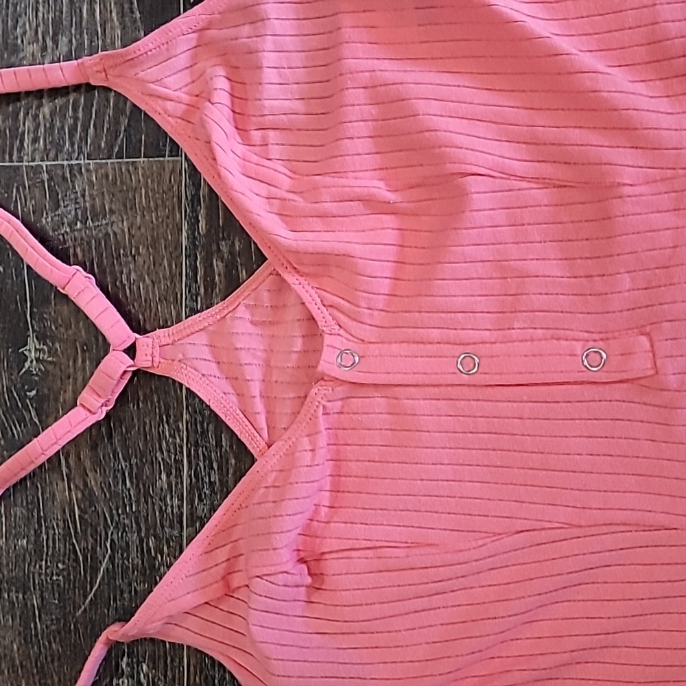 NWOT, Adore Me Pink Bodysuit size Med - Picture 2 of 10